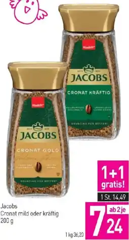 Sutterlüty Jacobs Cronat mild oder kräftig Angebot
