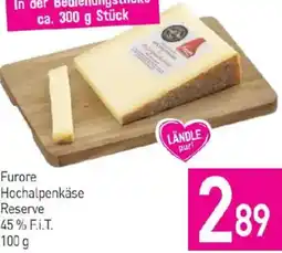 Sutterlüty Furore Hochalpenkäse Reserve Angebot