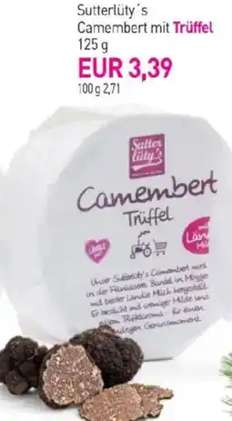 Sutterlüty Sutterlüty's Camembert mit Trüffel Angebot