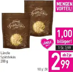 Sutterlüty Ländle Spätzlekäs Angebot