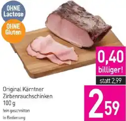 Sutterlüty Original Kärntner Zirbenrauchschinken Angebot