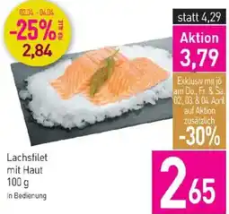 Sutterlüty Lachsfilet mit Haut Angebot