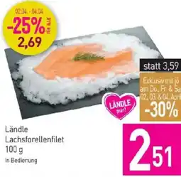 Sutterlüty Ländle lachsforellenfilet Angebot