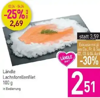 Sutterlüty Ländle lachsforellenfilet Angebot