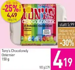 Sutterlüty Tony's Chocolonely Ostereier Angebot