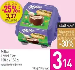 Sutterlüty Milka Löffel Eier Angebot