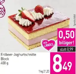 Sutterlüty Erdbeer-Joghurtschnitte Block Angebot