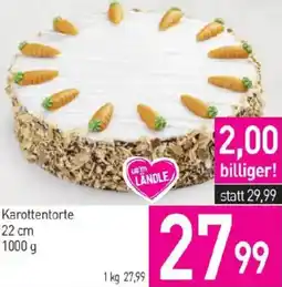 Sutterlüty Karottentorte Angebot