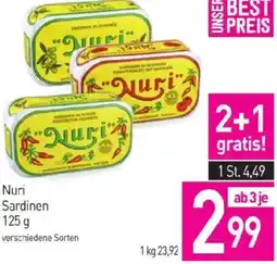 Sutterlüty Nuri Sardinen Angebot
