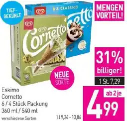 Sutterlüty Eskimo Cornetto Angebot