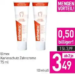Sutterlüty Elmex Kariesschutz Zahncreme Angebot
