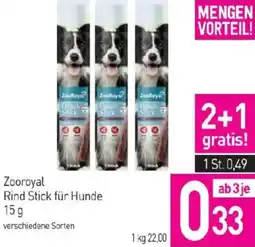 Sutterlüty Zooroyal Rind Stick für Hunde Angebot