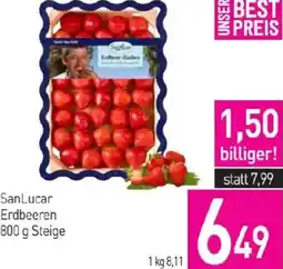Sutterlüty SanLucar Erdbeeren Angebot