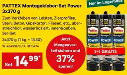 Lagerhaus Pattex montagekleber-set power Angebot