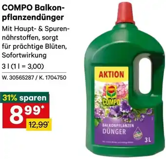 COMPO Balkon pflanzendünger