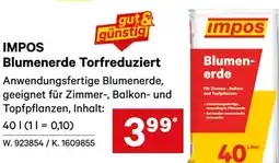 Lagerhaus Impos blumenerde torfreduziert Angebot