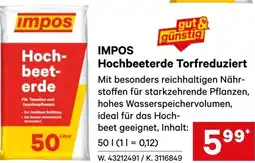 Lagerhaus Impos hochbeeterde torfreduziert Angebot