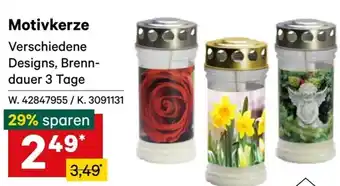 Lagerhaus Motivkerze Angebot