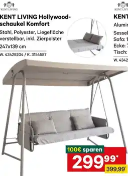 Lagerhaus Kent living hollywood- schaukel komfort Angebot