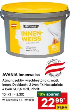 Lagerhaus Avania innenweiss Angebot