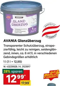 Lagerhaus Avania glanzüberzug Angebot