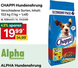 Lagerhaus Chappi hundenahrung Angebot