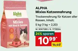 Lagerhaus Alpha mixies katzennahrung Angebot