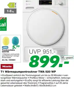 EP T1 wärmepumpentrockner twa 520 wp Angebot