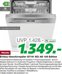 EP Einbau-geschirrspüler g7131 sci ad 125 edition Angebot
