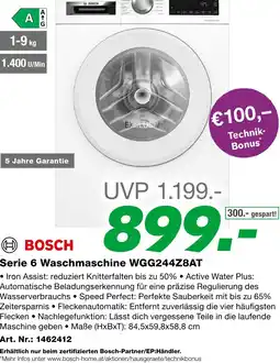 EP Serie 6 waschmaschine wgg244z8at Angebot