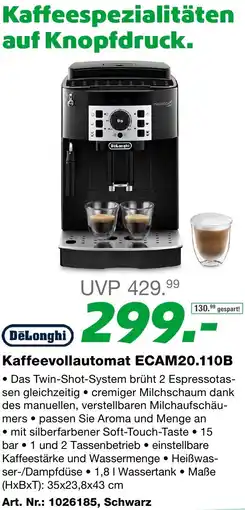 EP Kaffeevollautomat ecam20.110b Angebot