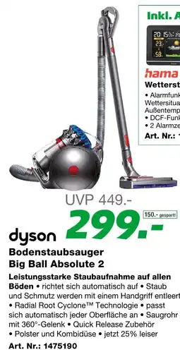 EP Bodenstaubsauger Big Ball Absolute 2 Angebot