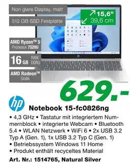 EP Notebook 15-fc0826ng Angebot
