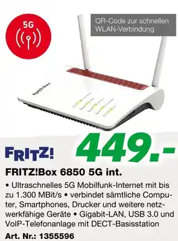 EP Fritz!box 6850 5g int. Angebot