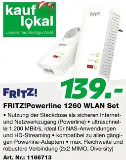 EP Fritz!powerline 1260 wlan set Angebot