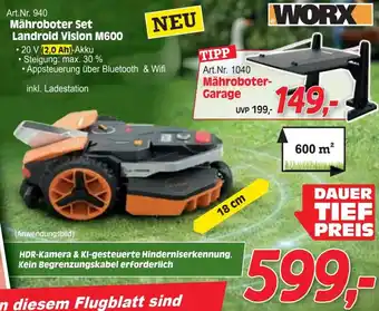 Mähroboter Set Landroid Vision M600