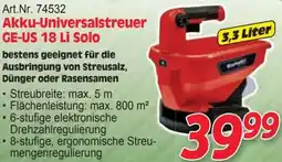 Zgonc Akku-universalstreuer ge-us 18 li solo Angebot