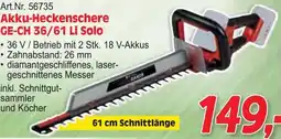 Zgonc Akku-heckenschere ge-ch 36/61 li solo Angebot