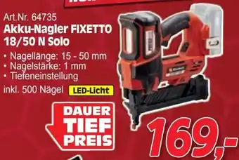 Zgonc Akku-nagler fixetto 18/50 n solo Angebot