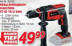 Zgonc Akku-schlagbohr- maschine tc-id 18 li solo Angebot