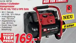 Zgonc Akku-1-zylinder- kompressor te-ac 36/150 li ofs solo Angebot
