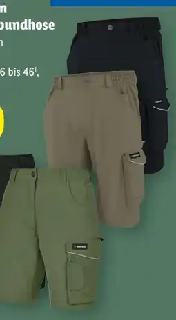 Lidl Parkside Herren-Kurze Arbeitsbundhose Angebot