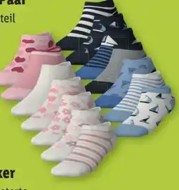 Lidl Lupilu Kleinkinder Sneakersocken Angebot