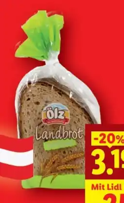 Lidl Ölz Landbrot Angebot