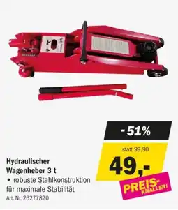 Forstinger Hydraulischer Wagenheber 3 t Angebot