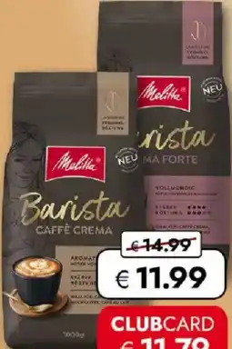 Travel FREE Melitta Barista Angebot