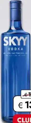 Travel FREE Skyy Vodka Angebot