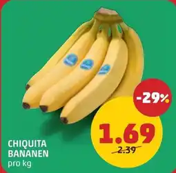 PENNY Chiquita bananen Angebot