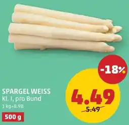 PENNY Spargel weiss Angebot