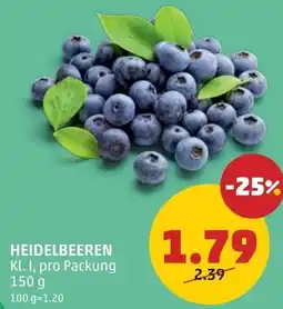 PENNY Heidelbeeren Angebot